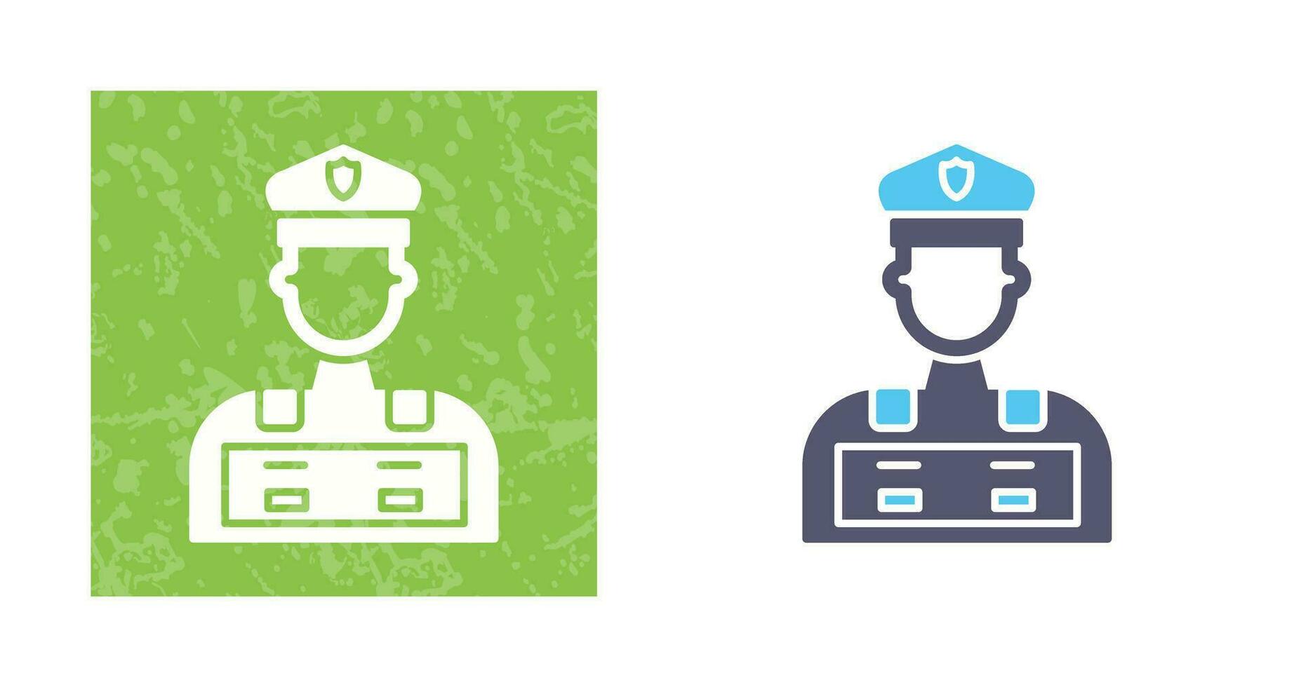 Police Man Vector Icon