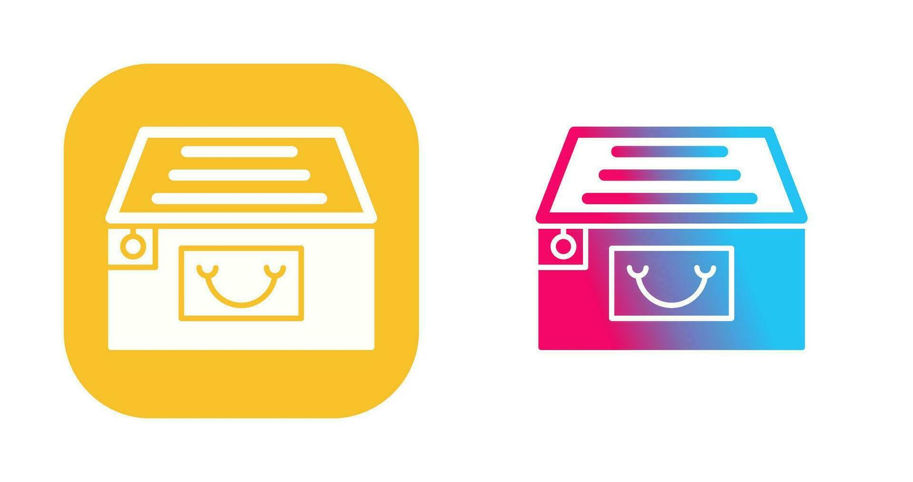 File Cabinet Vector Icon