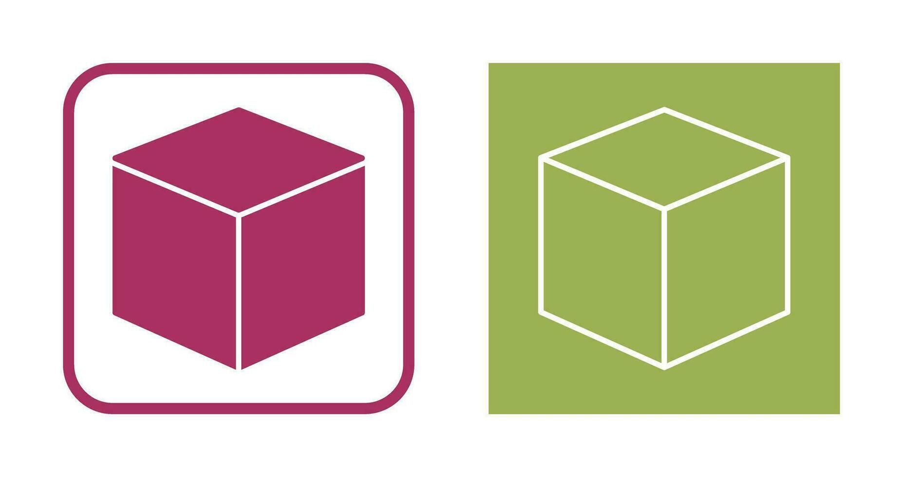 Cubic Design Vector Icon