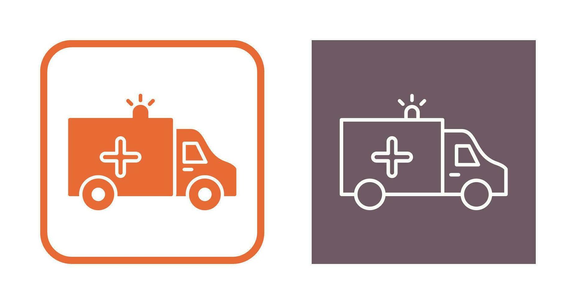 Ambulance Vector Icon