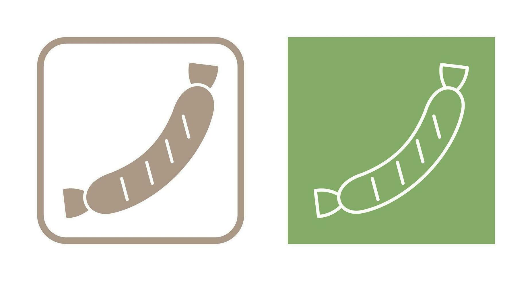 Sausage Vector Icon
