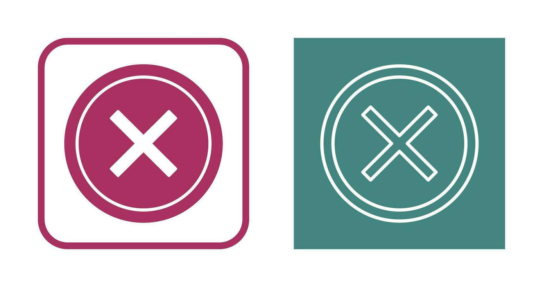 Do Not Cross Vector Icon