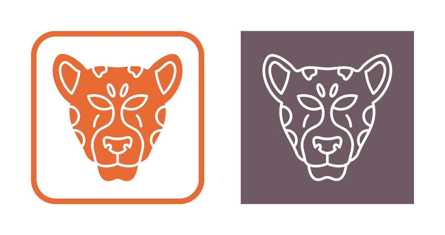 leopard Vector Icon