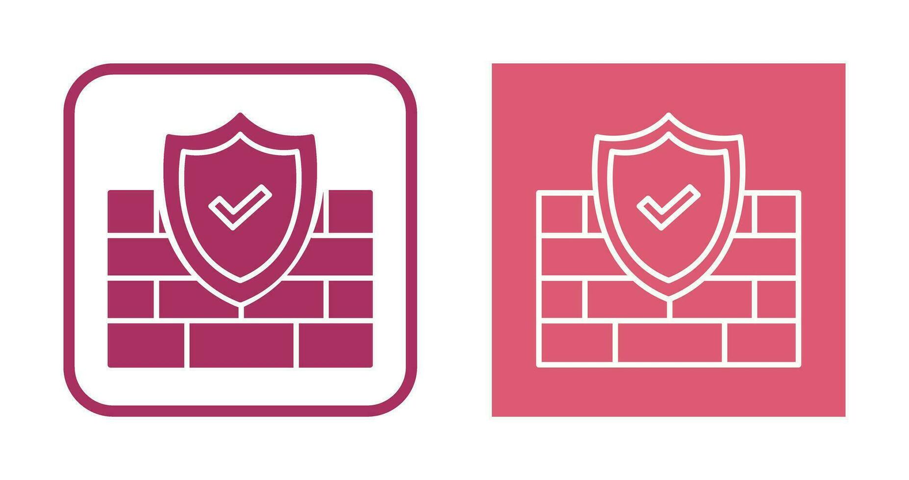 FireWall Vector Icon