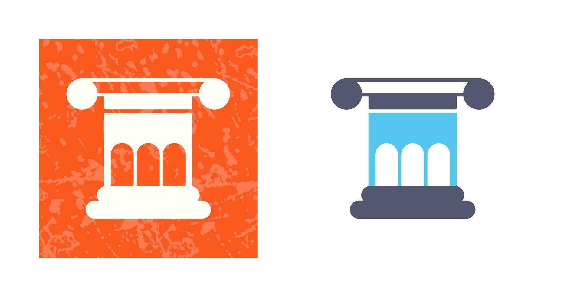 Roman Law Vector Icon