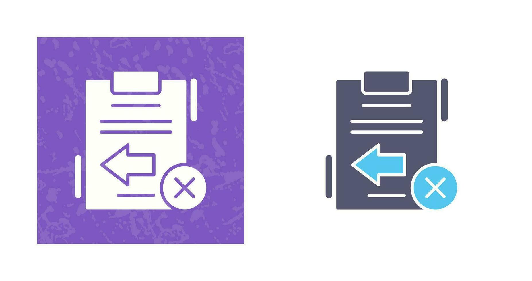 Return Failed Vector Icon