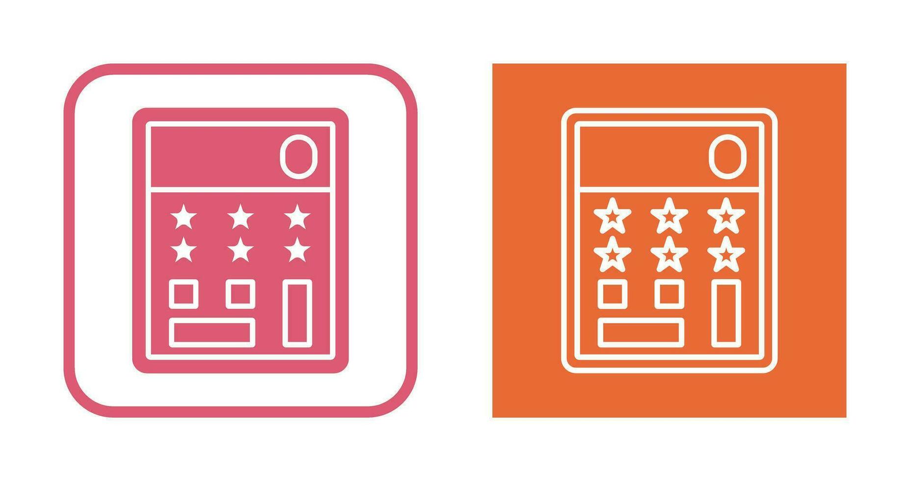 Calculator Vector Icon