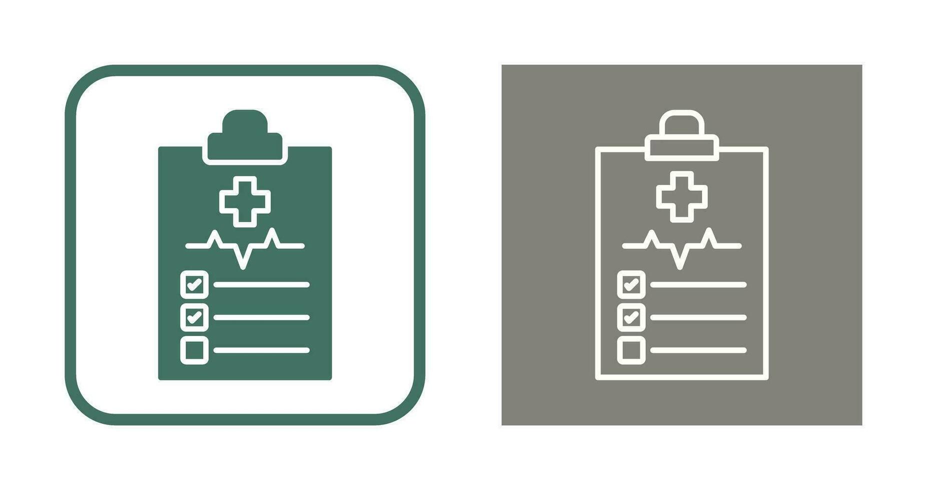 Medical History Vector Icon