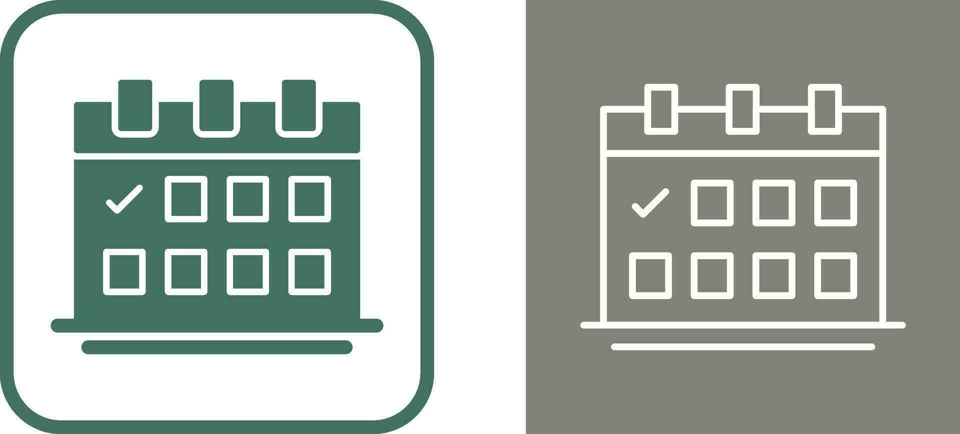 Calender Vector Icon