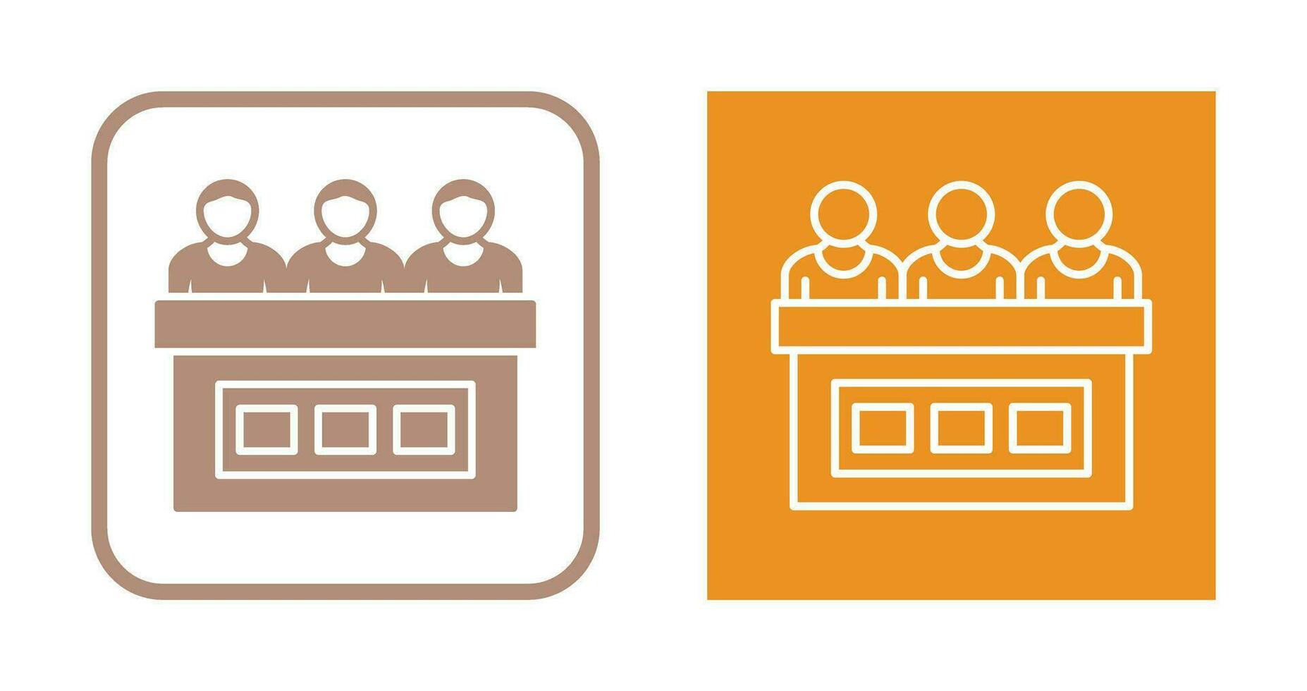 Jury Vector Icon