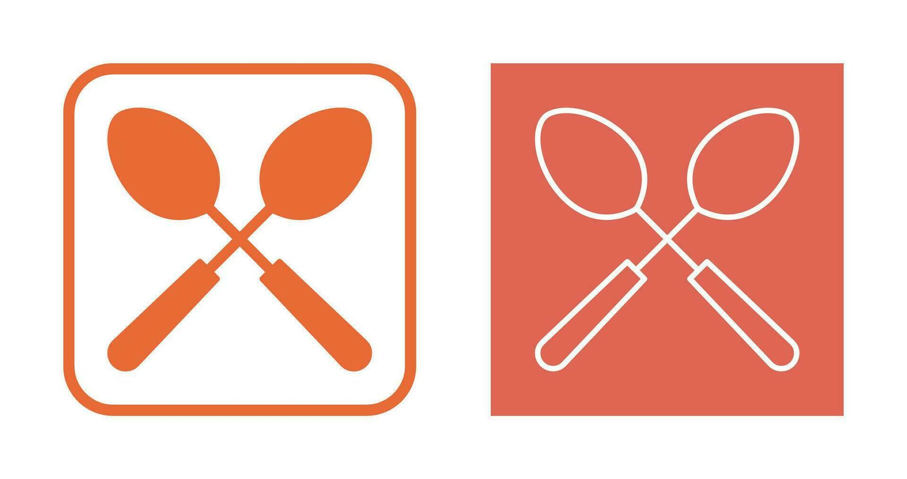 Spoons Vector Icon