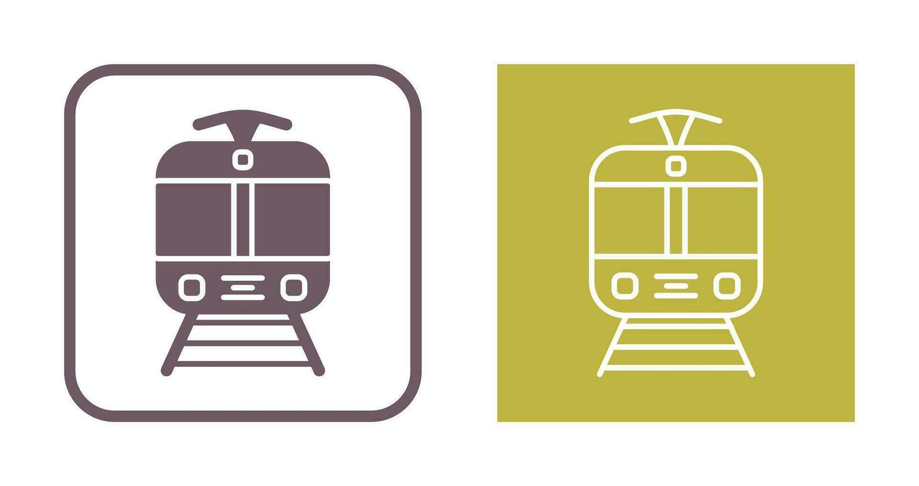 Tram Vector Icon