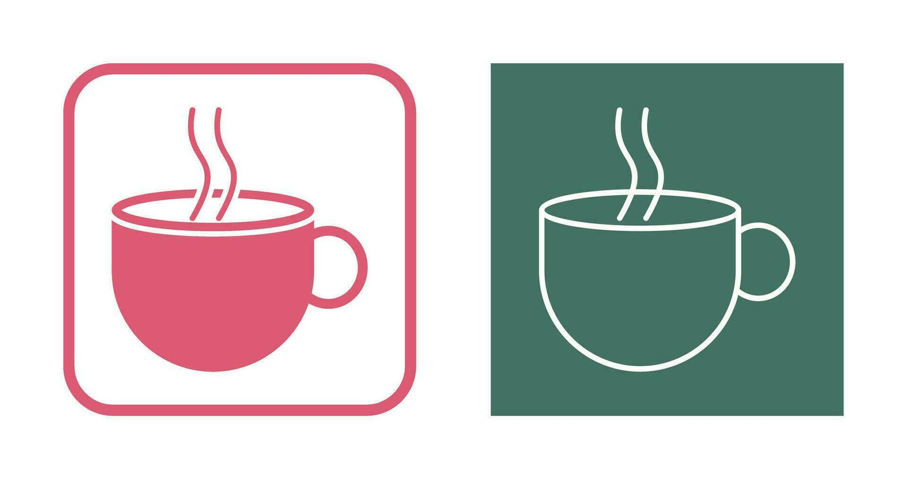 Hot Coffee Vector Icon