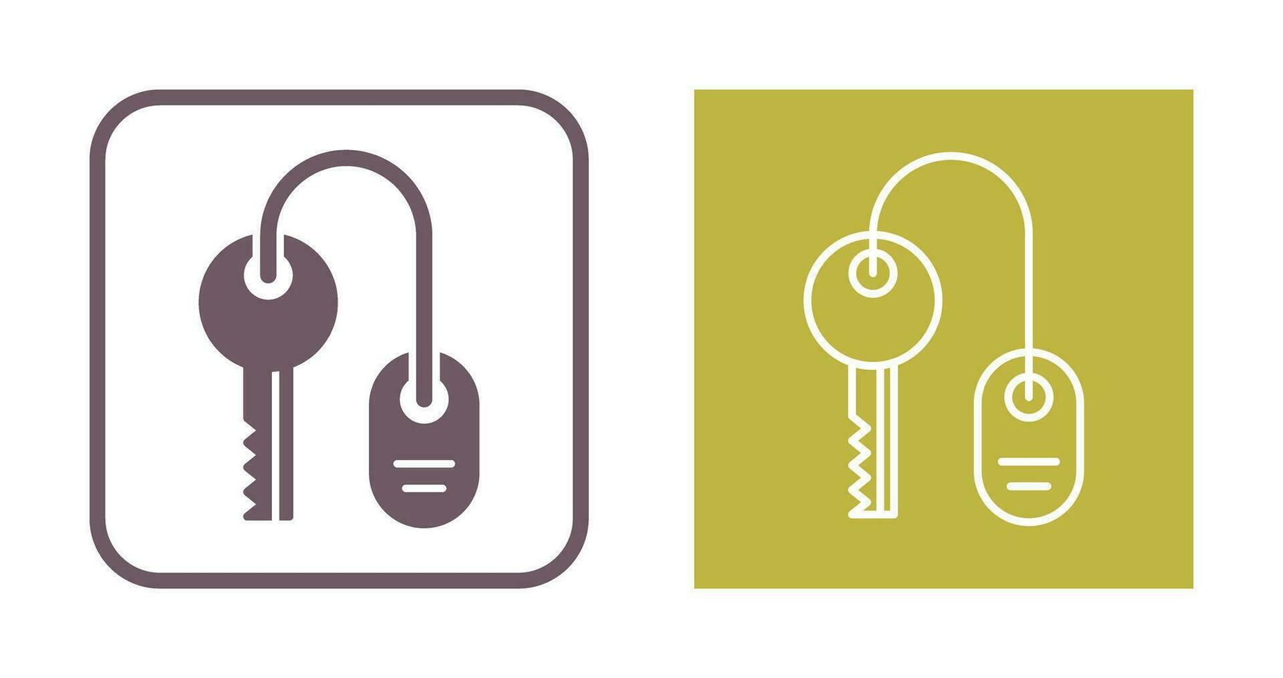 Room key Vector Icon