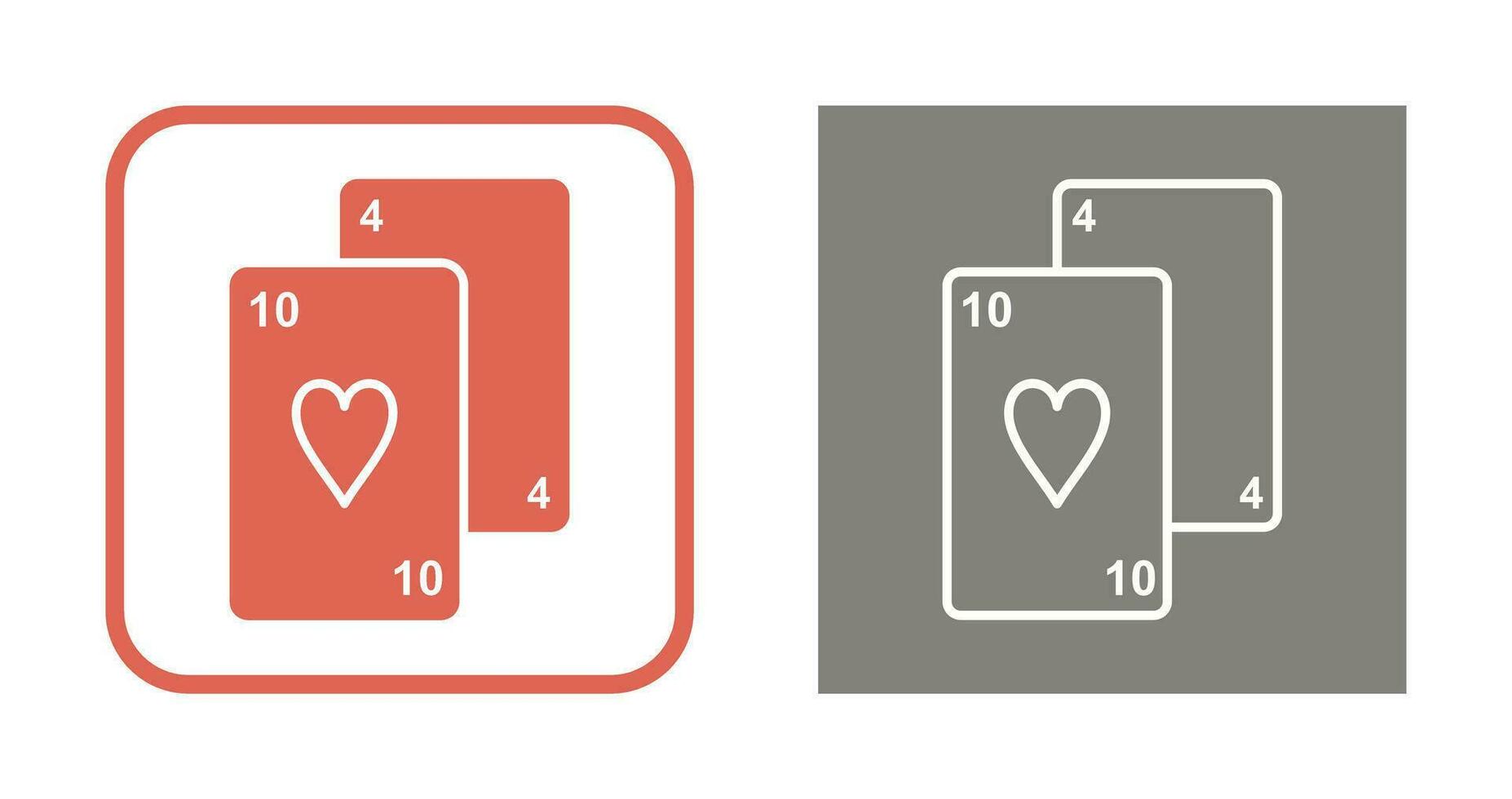 Playing Cards Vector Icon