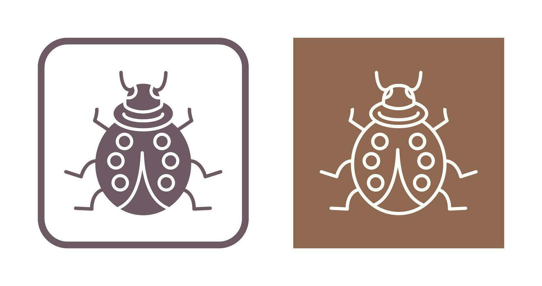 Ladybug Vector Icon