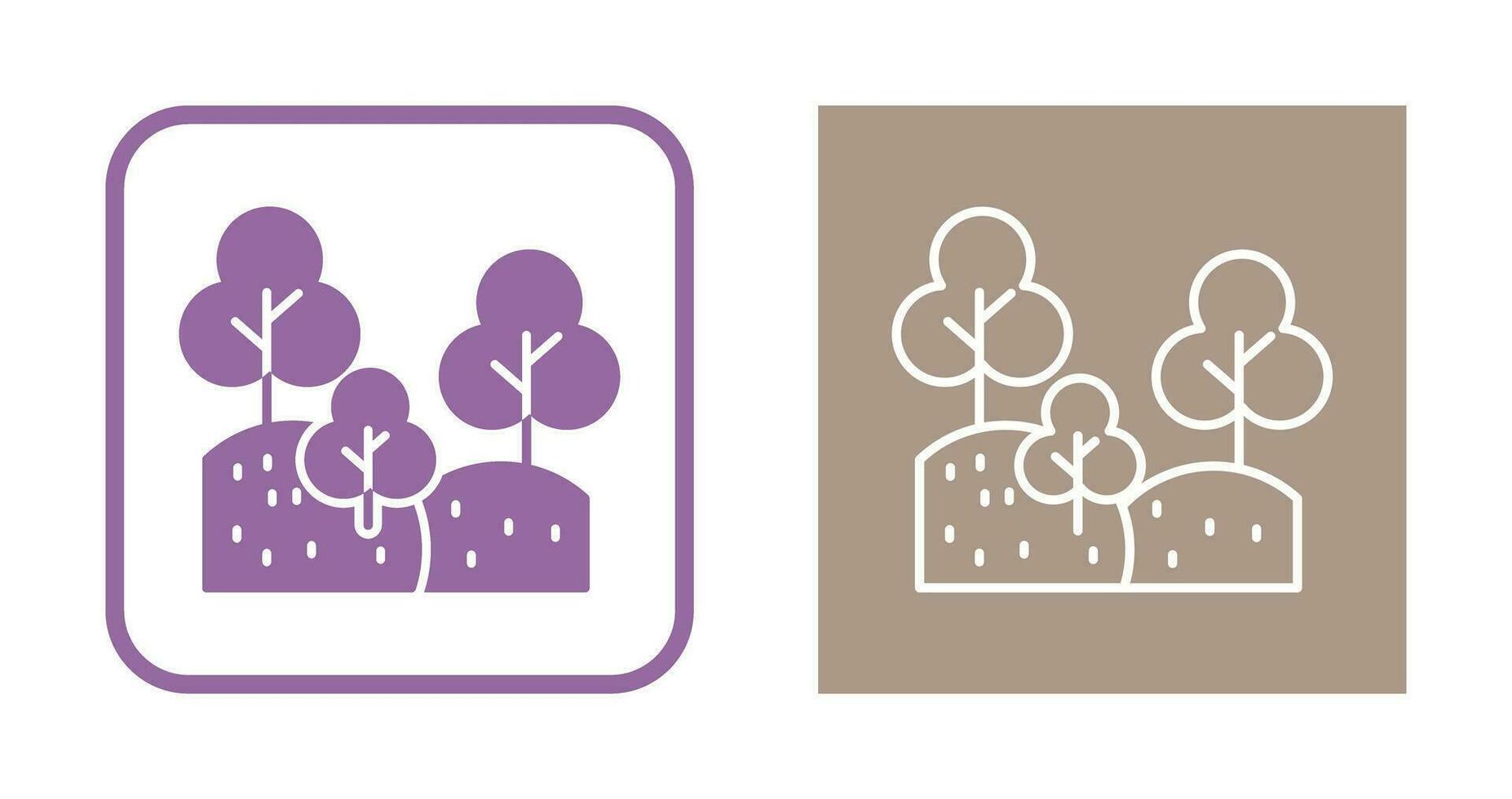 Forest Vector Icon