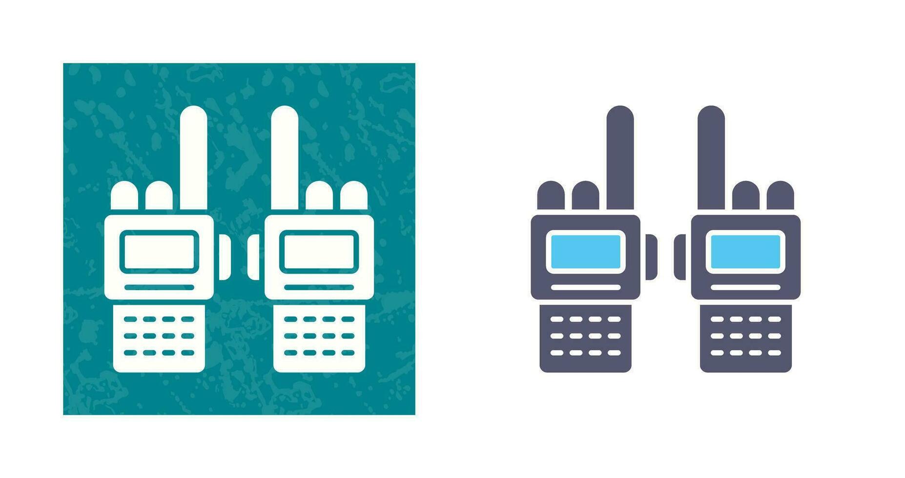 walkie talkie Vector Icon