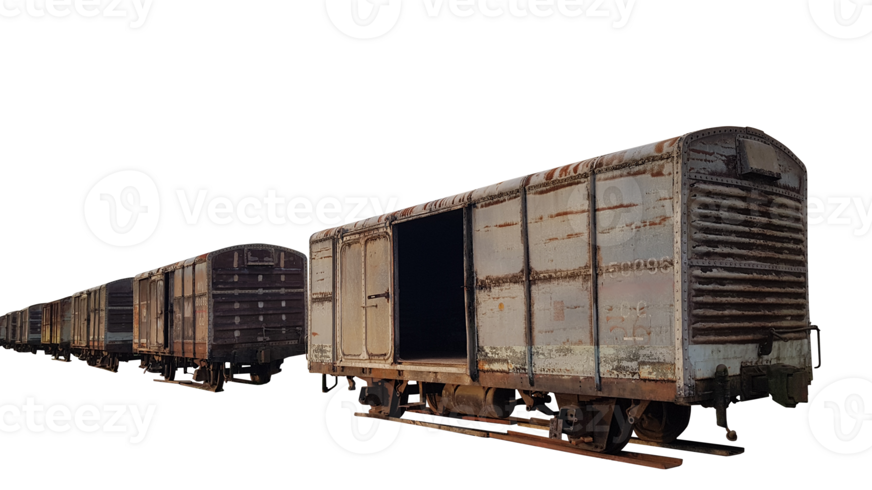 vecchio treno carrozze pensionato png trasparente