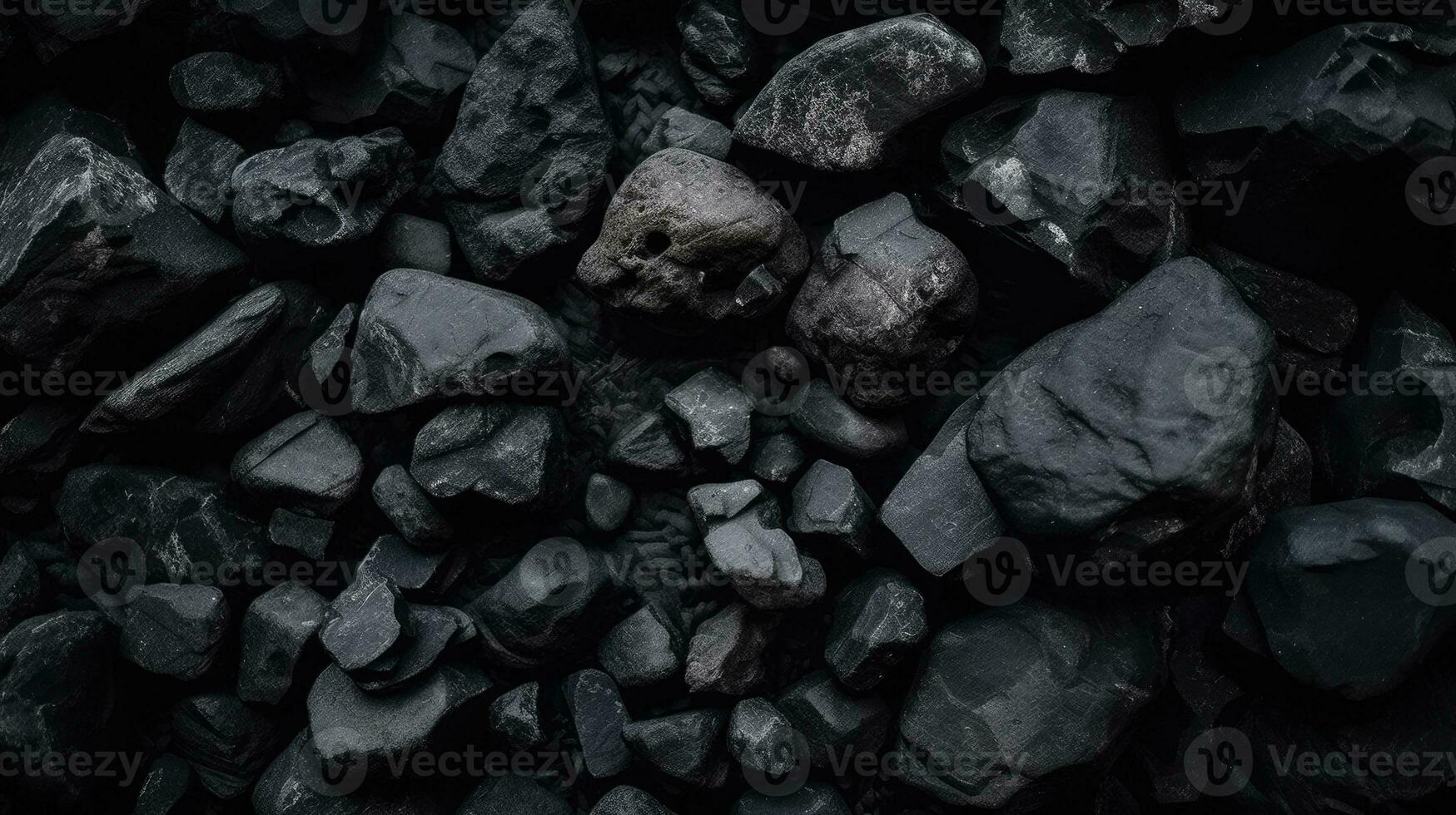 Charcoal Black Stone Texture Background for Elegant Designs photo