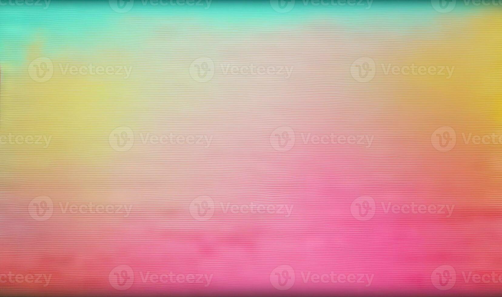 Soft Dreamy Gradient Background in Pink Yellow and Turquoise photo