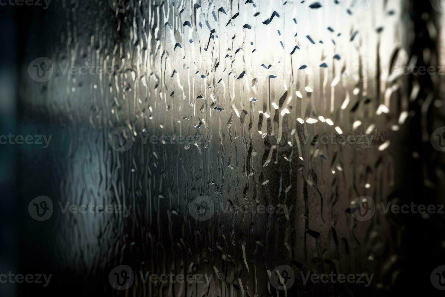 Grunge Metallic Diffused Glass Background for Posters and Web Design Generative AI photo