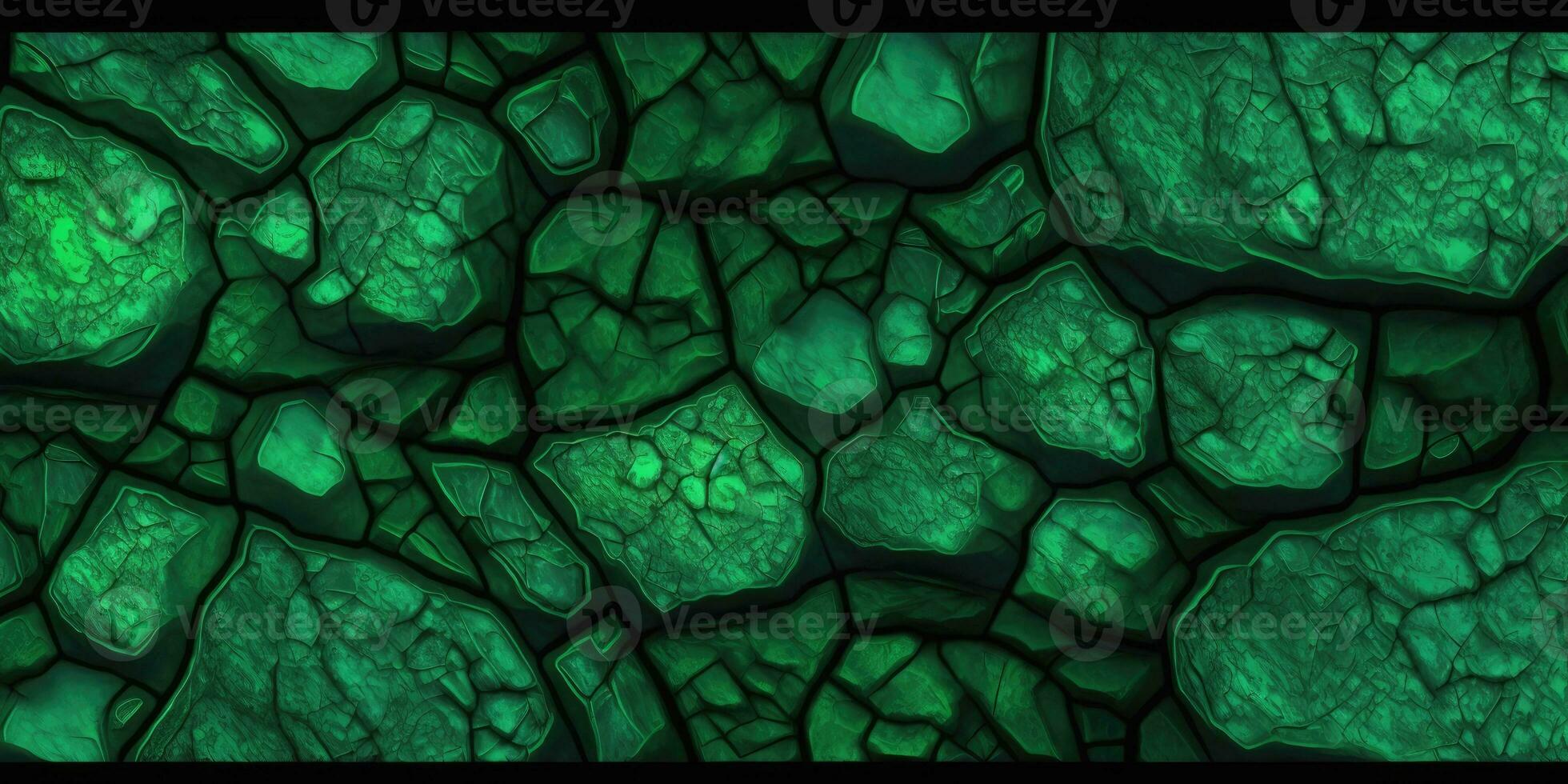 Lush Green Stone Texture Background for NaturalThemed Designs photo