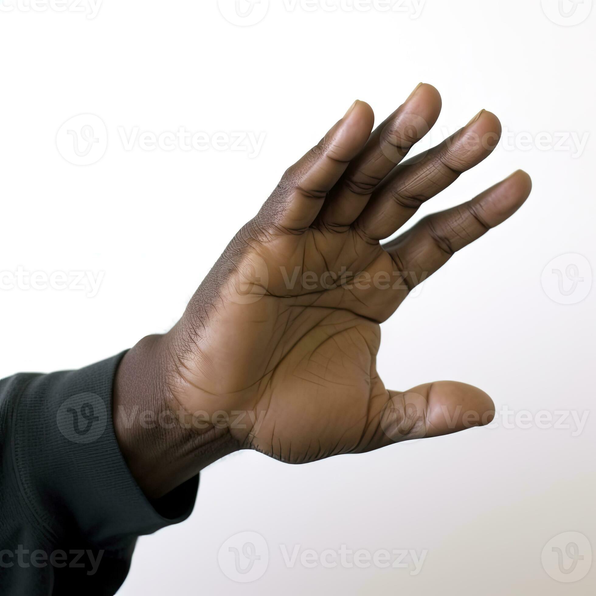 Inviting Gesture A Hand Demonstrating the Come Here Motion on ...
