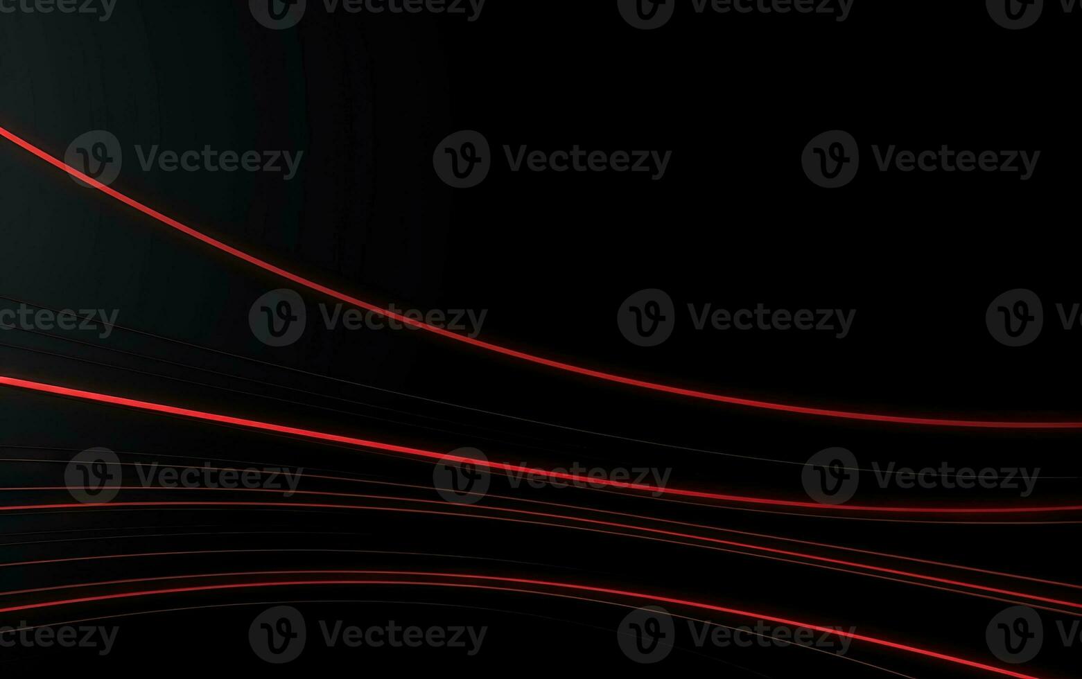 Ultra Minimalistic Red Lines PPT Background on Simple Black Paper photo