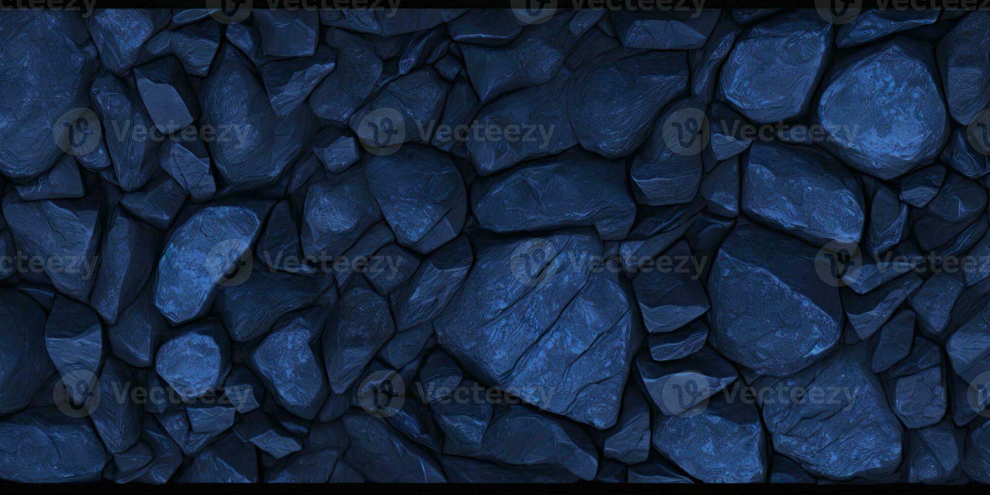 Navy Blue Stone Texture Background for Elegant Designs photo