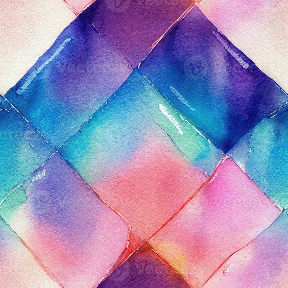 Soft Pastel Watercolor Pattern for Backgrounds and Textures photo