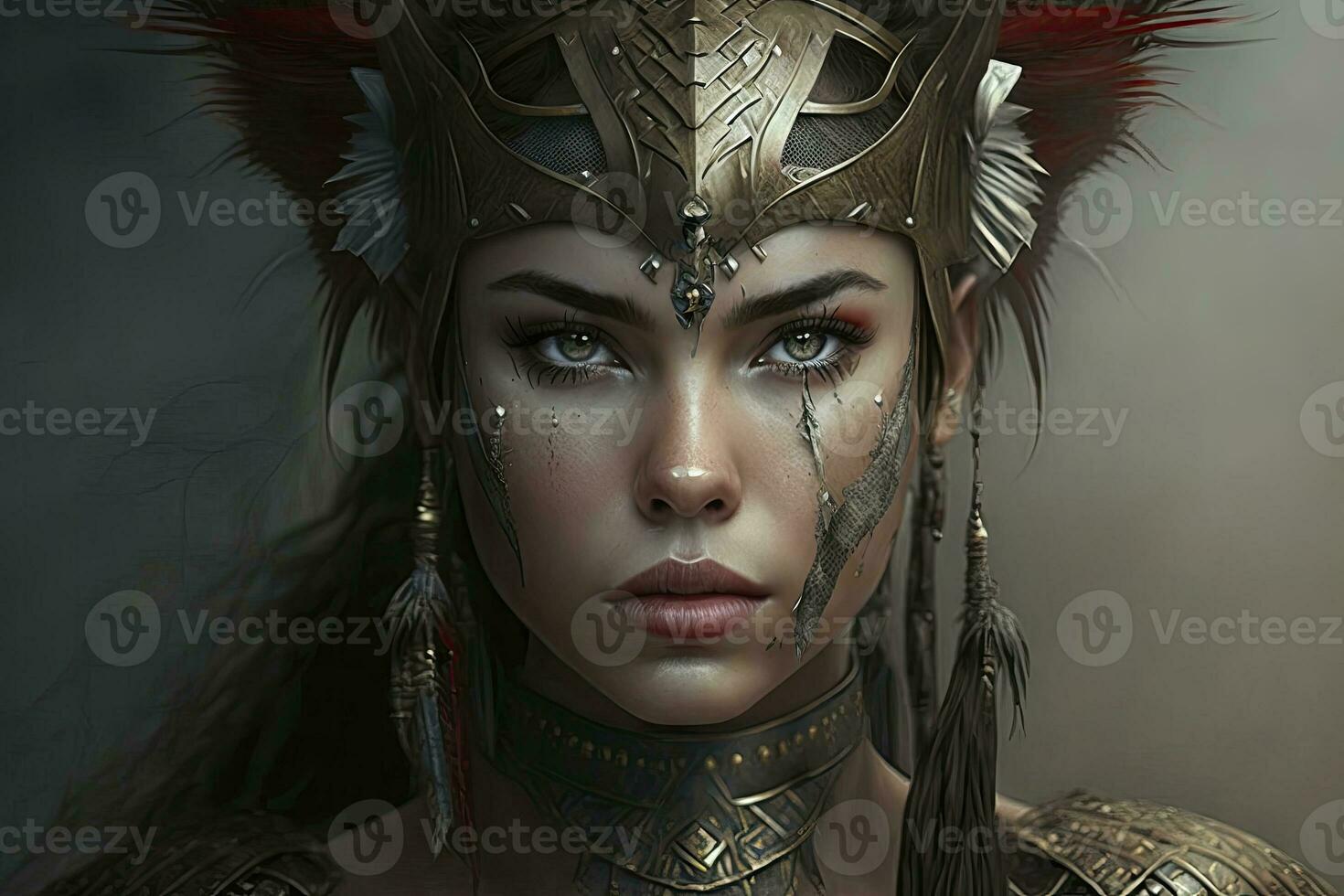 Majestic Warrior in Battle Armor photo