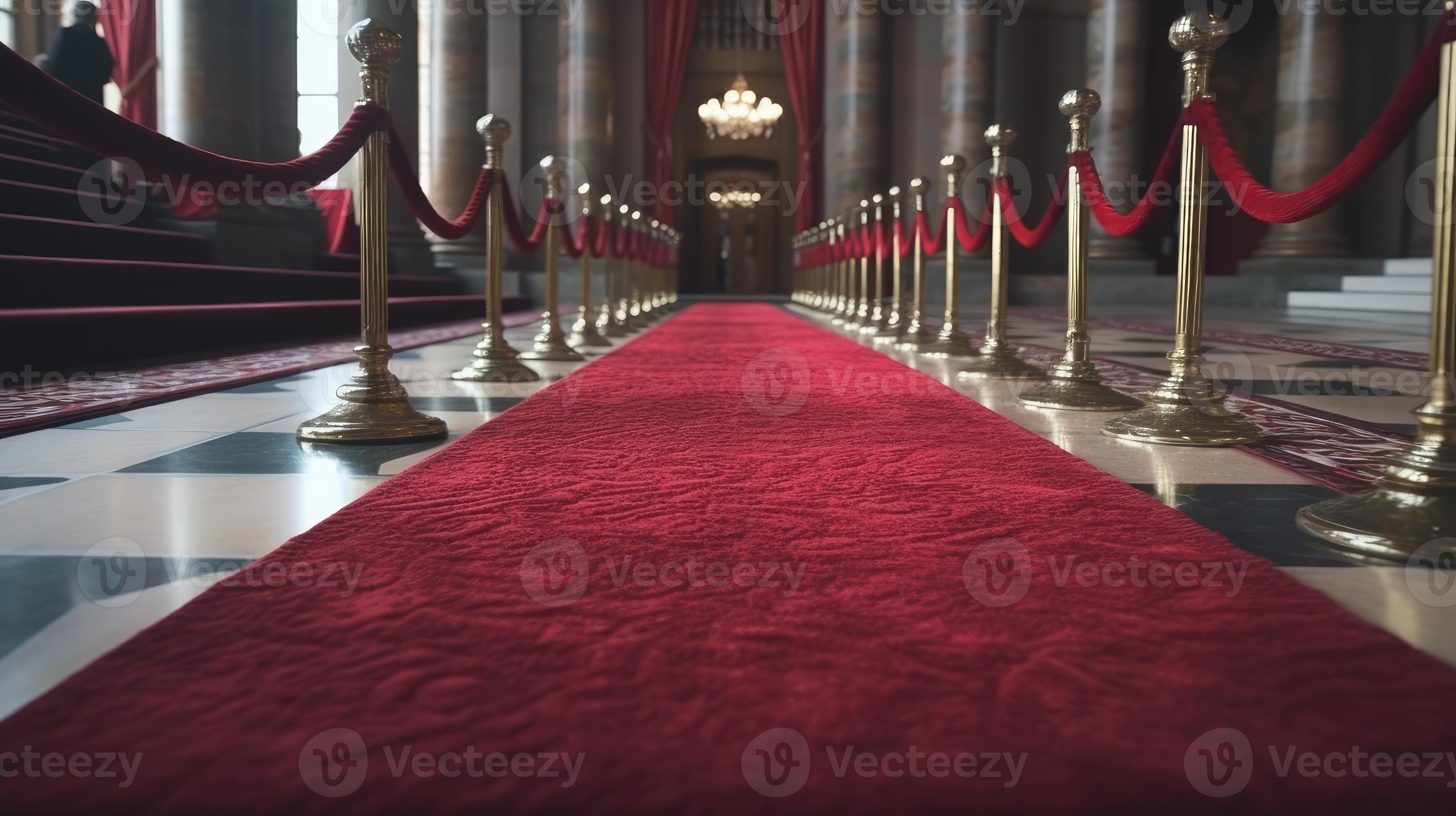 Luxurious Red Carpet for HighEnd Events 29978744 Stock Photo at Vecteezy