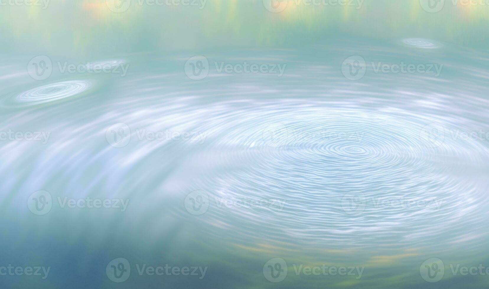 Ethereal Ripples on a Pond A Dreamy Background for Professional Use photo