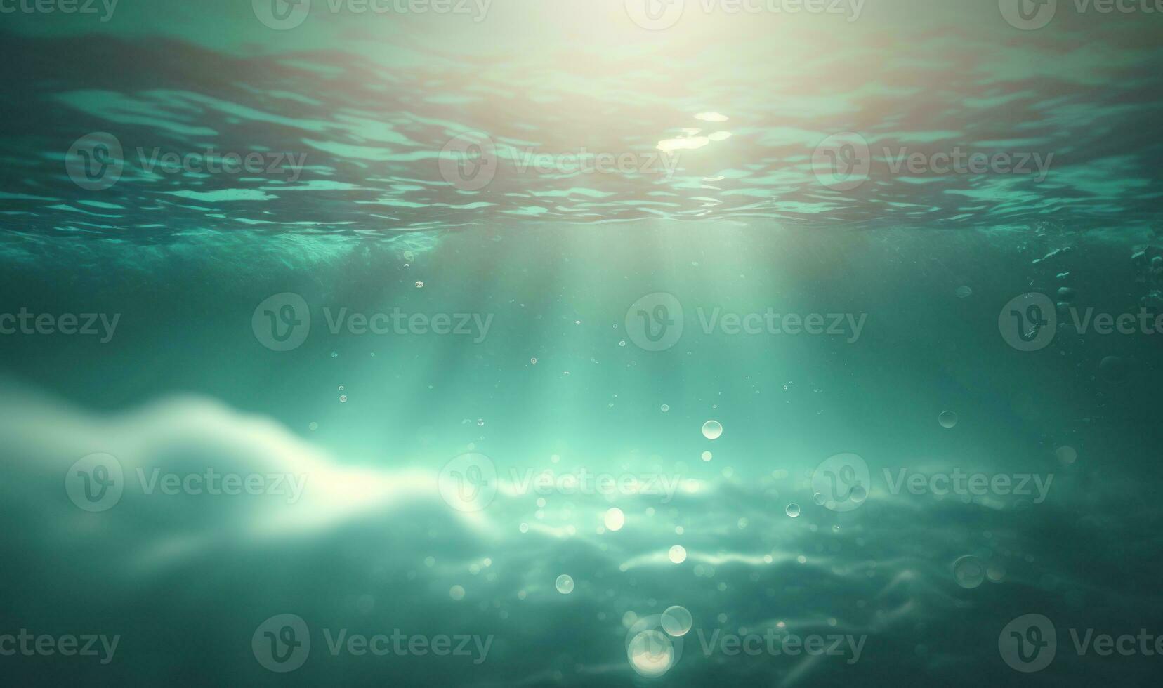Soft and Dreamy Water Background with Copy Space photo