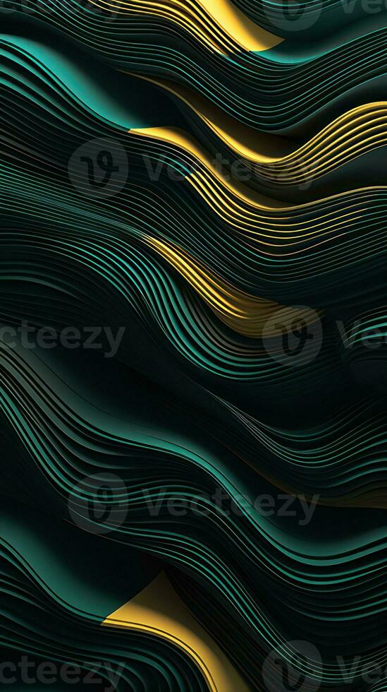 Dynamic Overlapping Lines and Curves Abstract Design Generative AI photo