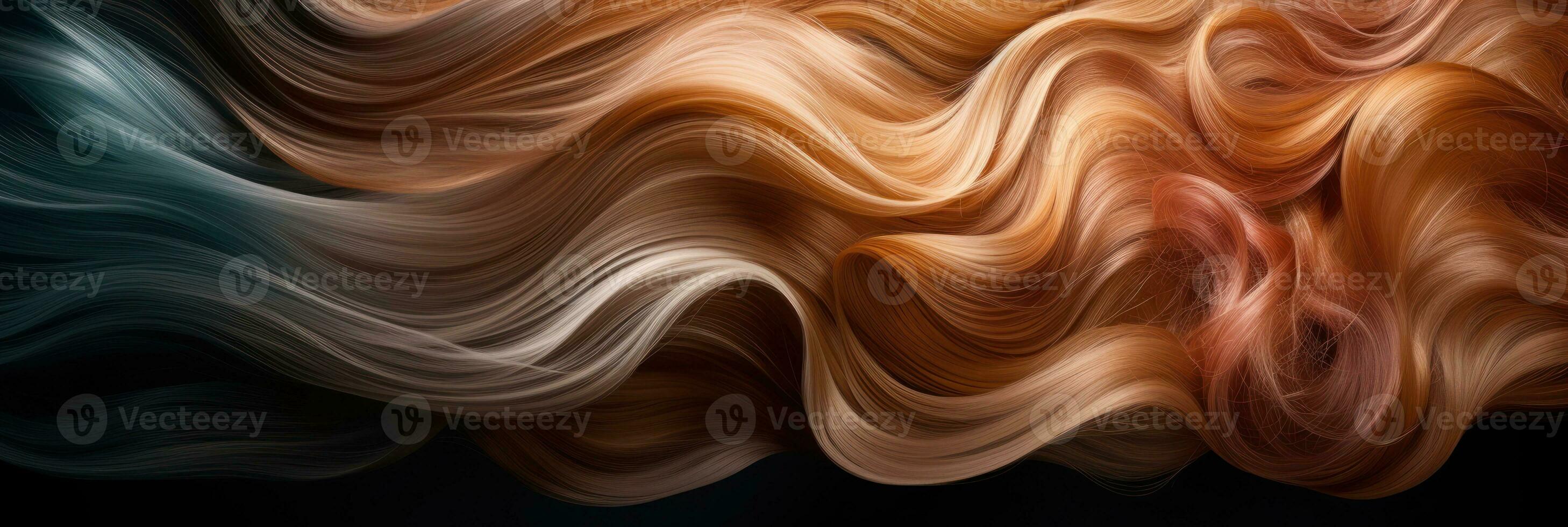 Airy Lass Background  A Serene and Ethereal Image for Creative Projects AI Generated photo