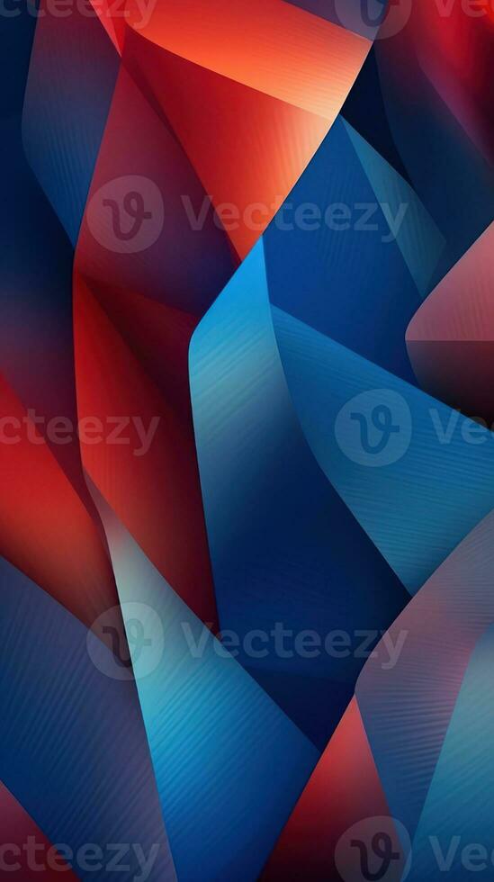 Abstract Artwork with Intersecting Lines and Geometric Forms AI Generated photo