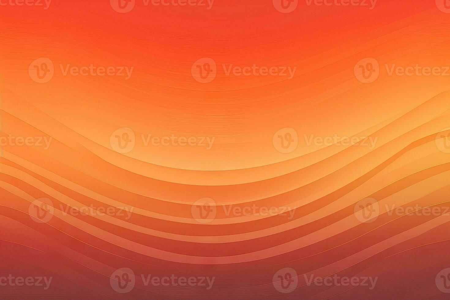 Contemplating Orange Gradient Background AI Generated photo