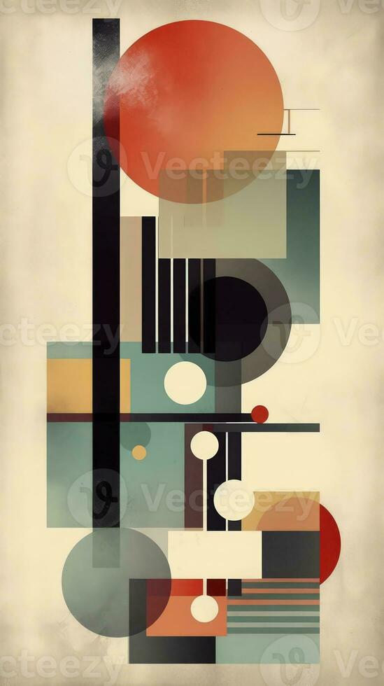 Abstract Artwork Inspired by Architecture with Clean Lines and Balanced ...