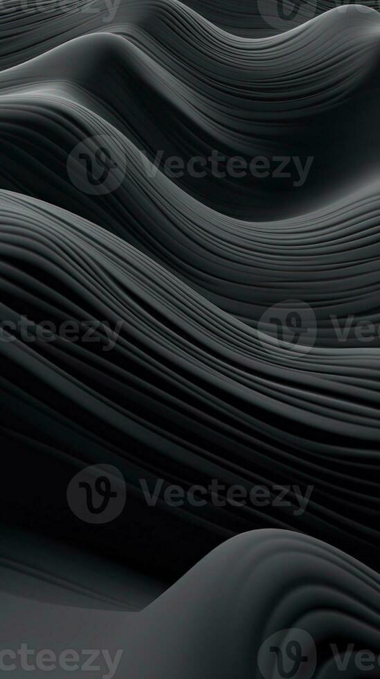 Monochromatic Abstract Artwork Experiment with Varying Shades of a Single Color AI Generated photo