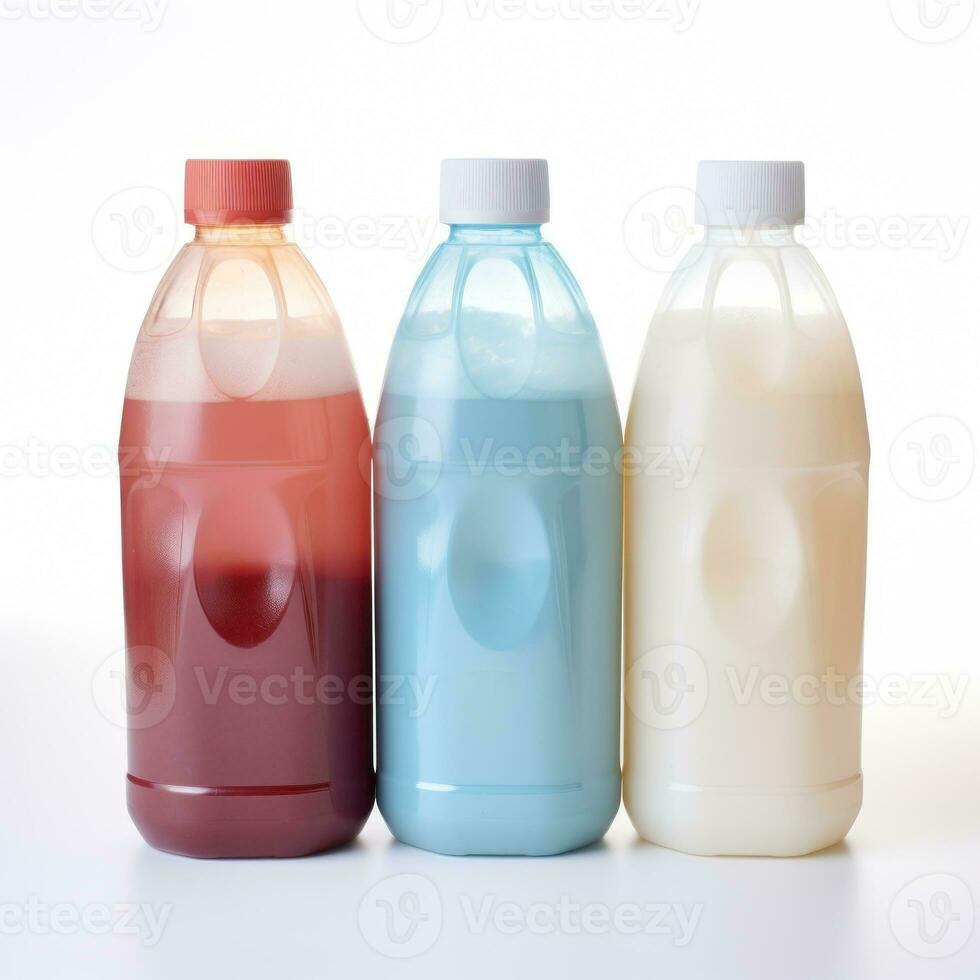 Simplistic Laundry Detergent on White Background AI Generated photo