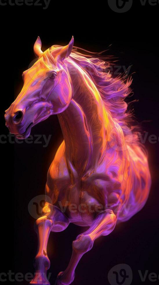 Mesmerizing Chaos Dynamic Composition and Dramatic Lighting AI Generated photo