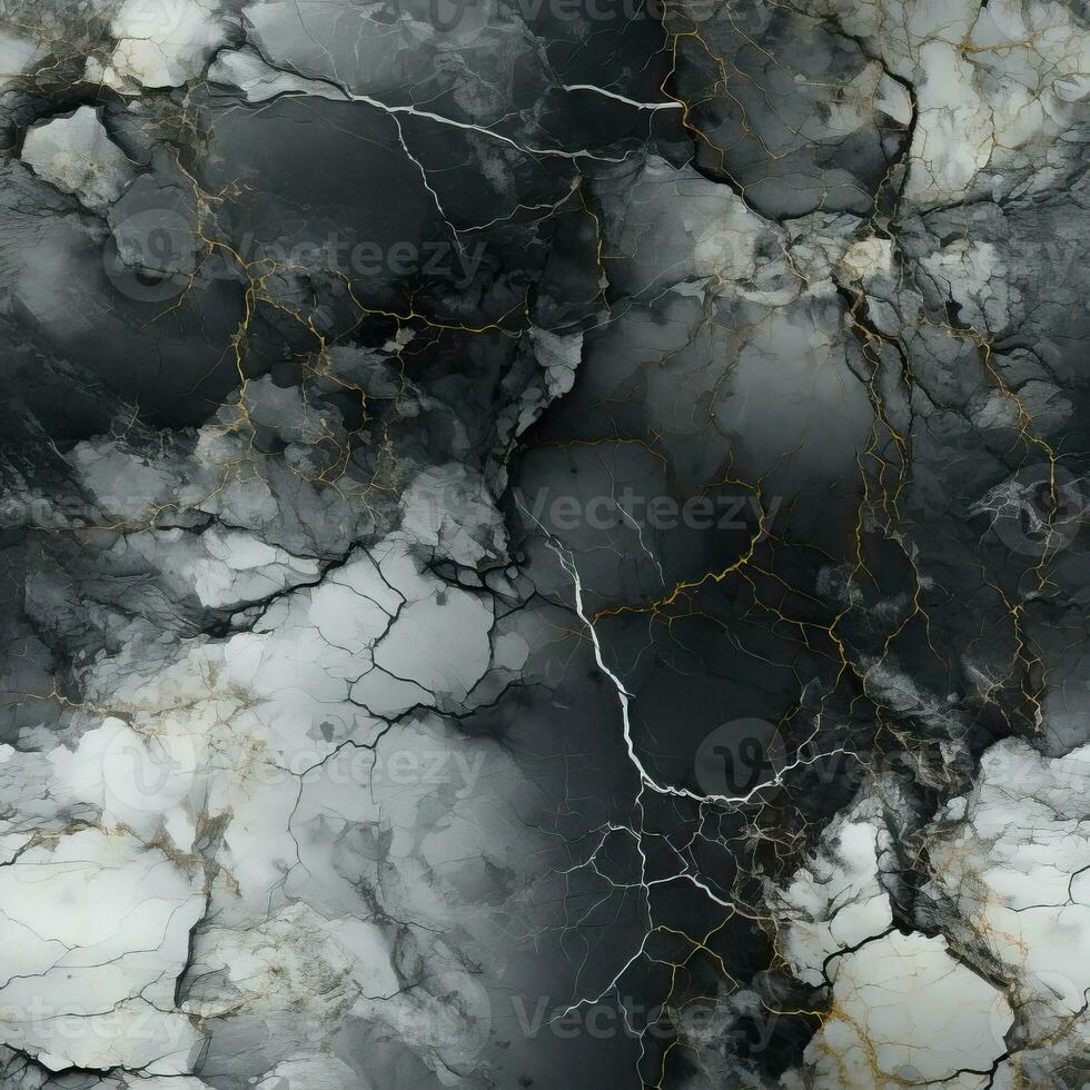 Grungy Marble and Gritty Seamless Pattern Texture AI Generated photo