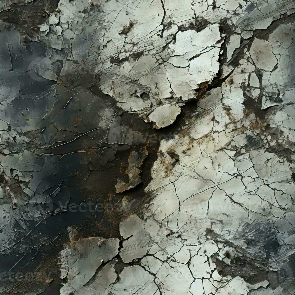Grungy Marble and Gritty Seamless Pattern Texture AI Generated photo