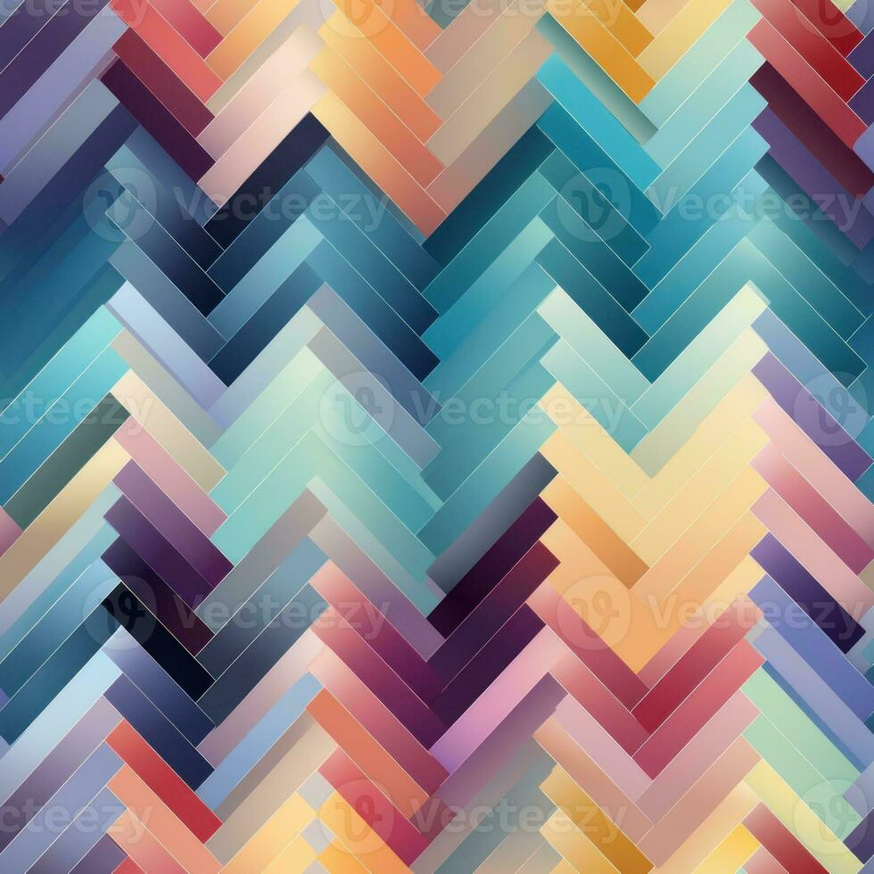 Top Selling Herringbone Pattern in Cool Colors AI Generated photo