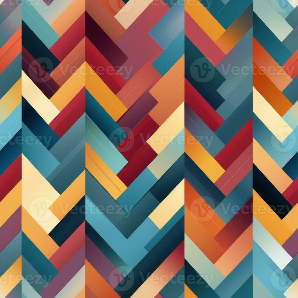 Top Selling Herringbone Pattern in Cool Colors AI Generated photo