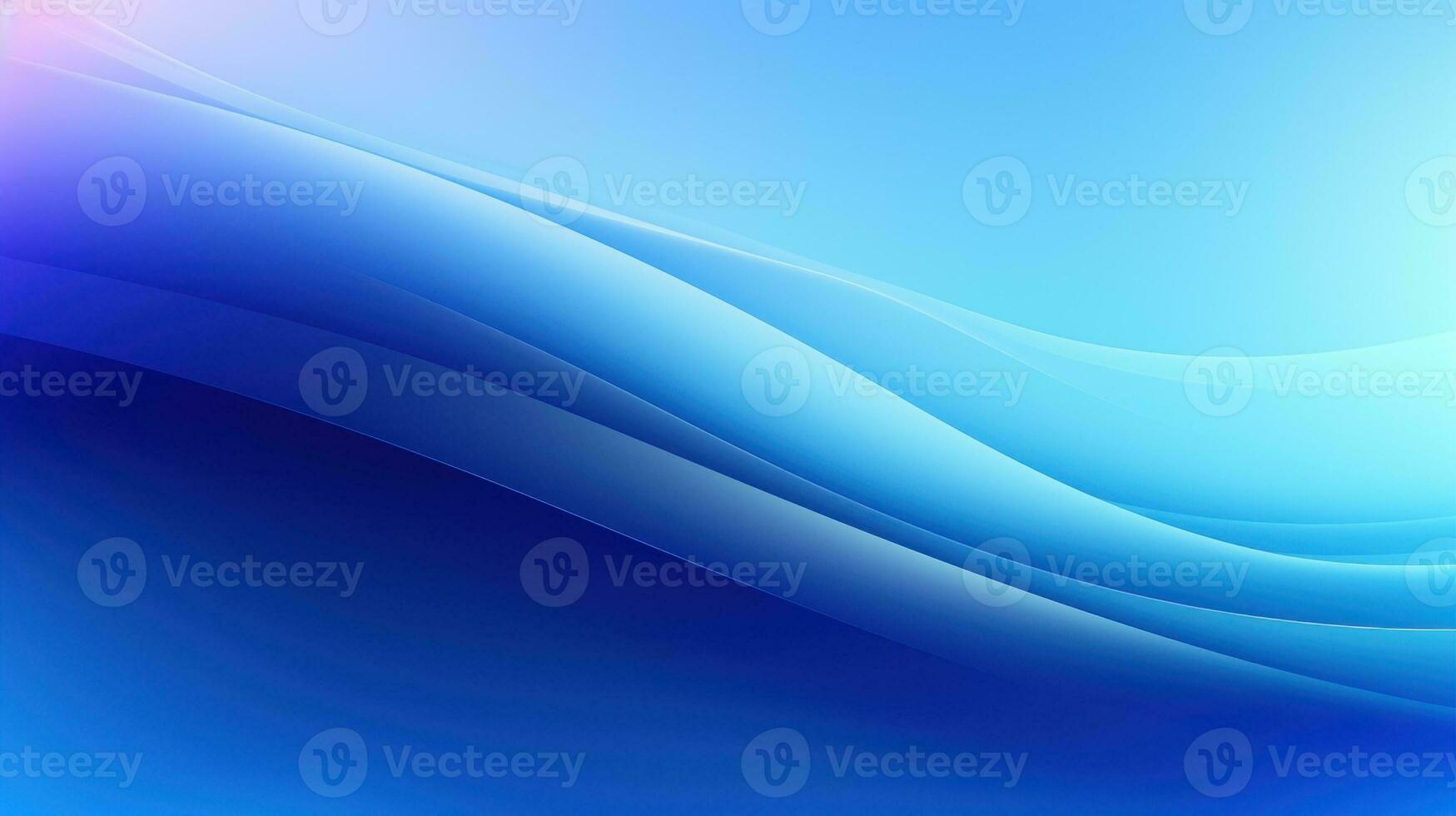 Blue Gradient Vignette Background with Abstract Colors AI Generated photo