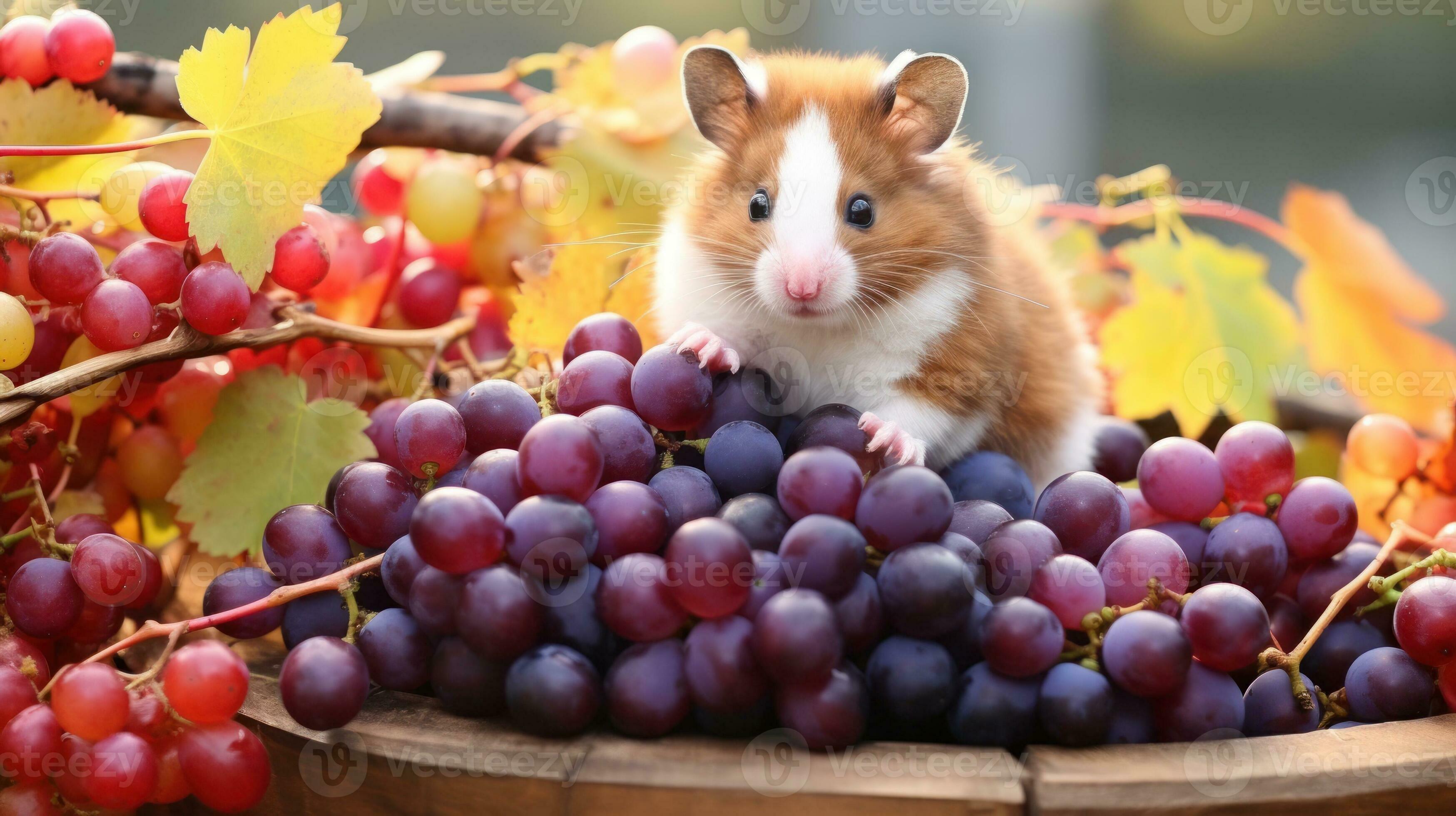 Can hamster sales have grapes