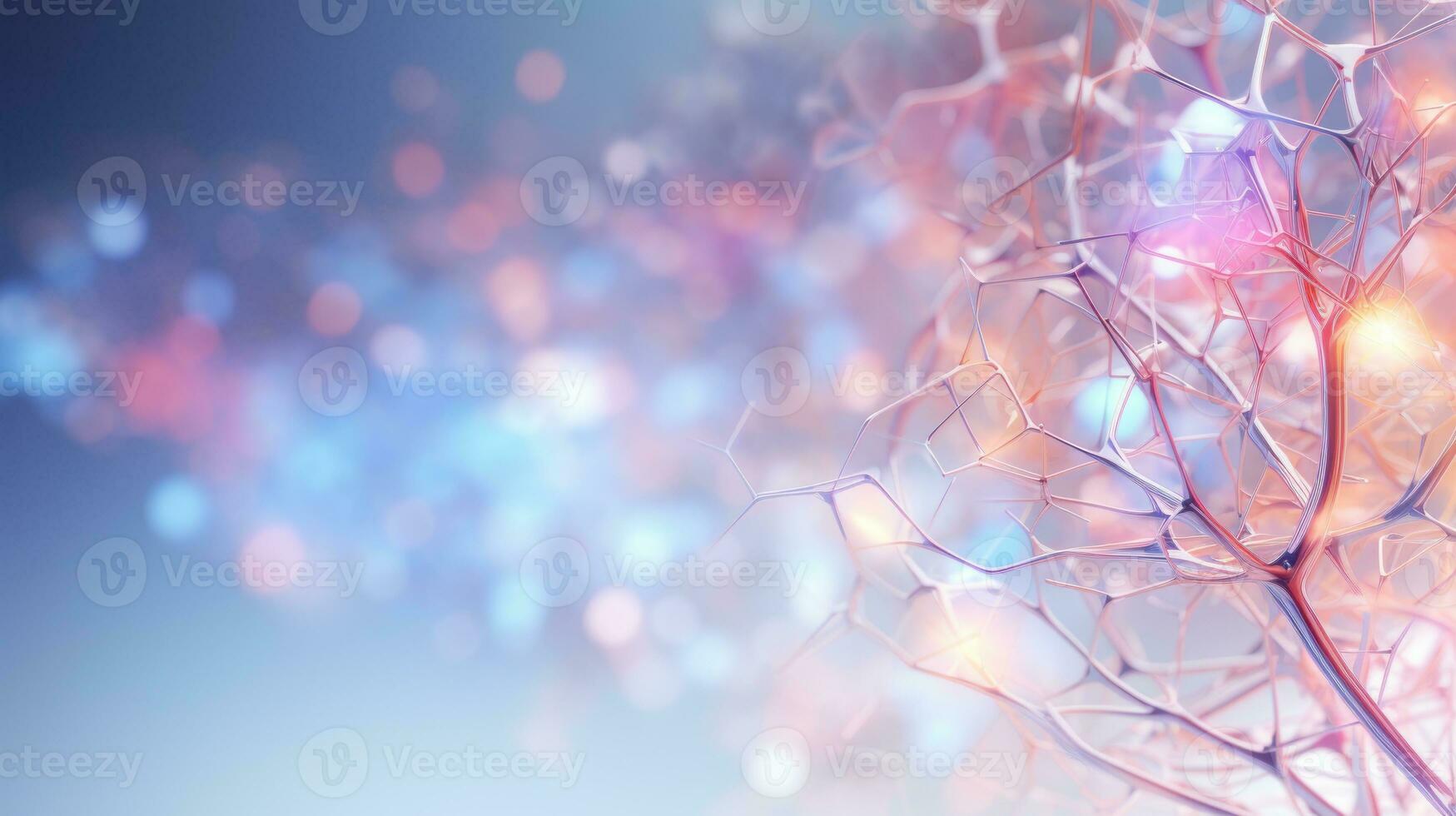 The Power of Artificial Intelligence in Abstract Background AI Generated photo